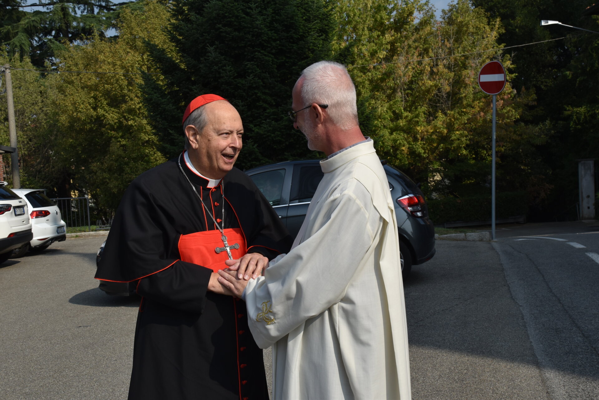 Il Cardinale Cantoni in visita a Bregnano