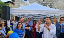 Matteo Salvini a Como: bagno di folla. "Chi sceglie la Lega sceglie il progresso"