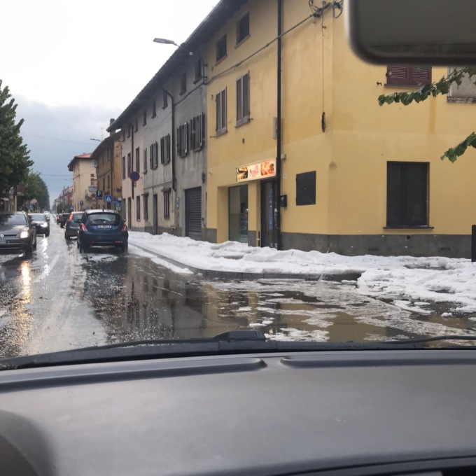 Grandine a Lomazzo
