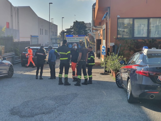 Infortunio sul lavoro a Senna: paura per un quarantenne