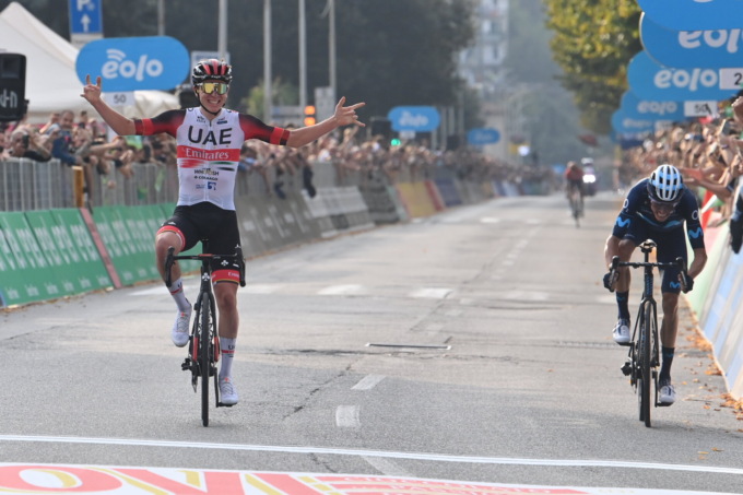 Tadej Pogacar si aggiudica la 116^ edizione de Il Lombardia
