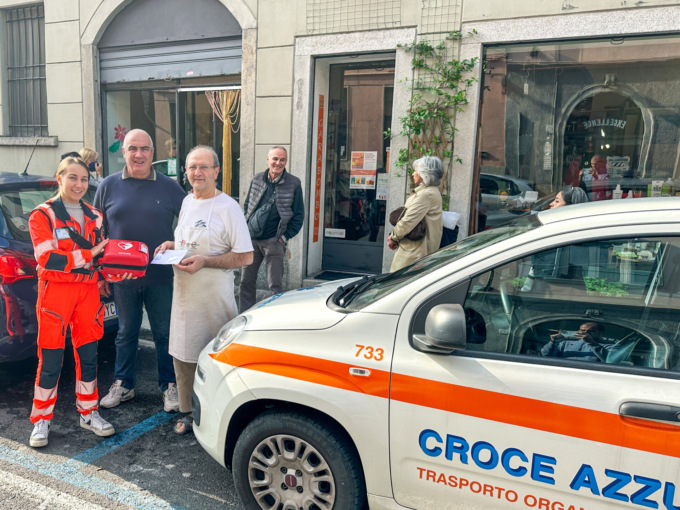 Il Panificio Maspero chiude i battenti: come ultimo atto dona 2500 euro alla Croce Azzurra