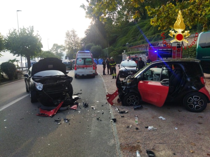 Spaventoso incidente sulla via Regina