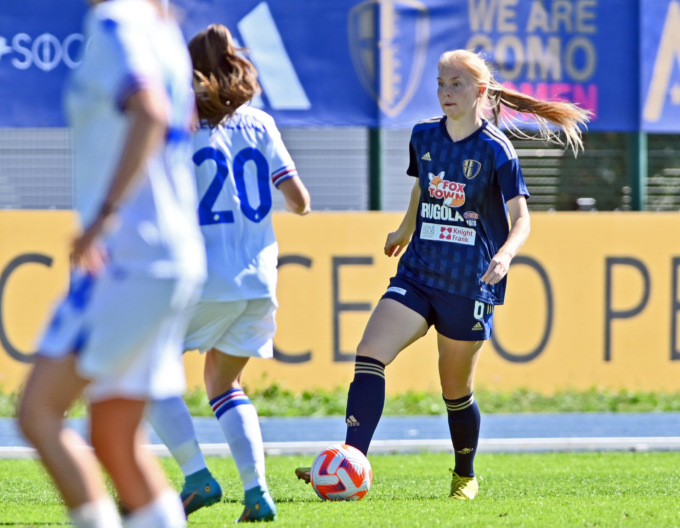 Como Women:, Malin Brenn suona la carica: “Contro il Sassuolo vogliamo i tre punti”