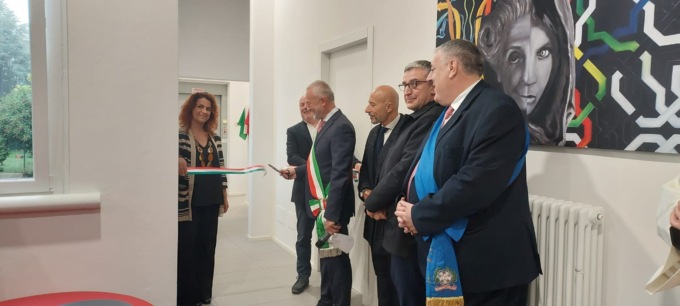 Inaugurato il “nuovo” municipio di Anzano