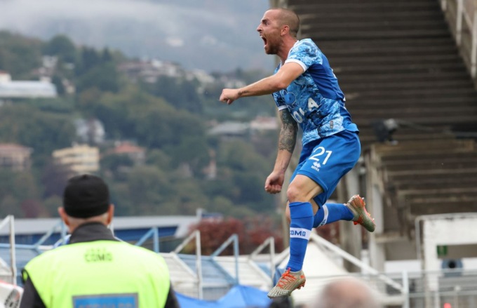 Como 1907: un lampo di Arrigoni sblocca i lariani che centrano la prima vittoria
