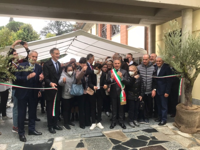 Taglio del nastro per le nuove aree di Penna Nera