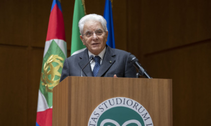 Mattarella all'inaugurazione dell'anno accademico dell'Università degli Studi dell'Insubria