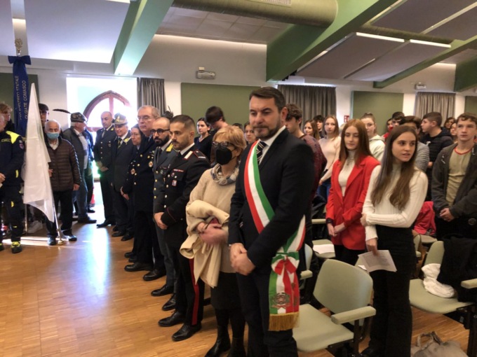 Appello per la pace durante la cerimonia del IV Novembre