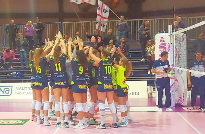 Albese Volley: Tecnoteam torna dalla Sardegna con una pesante sconfitta in valigia