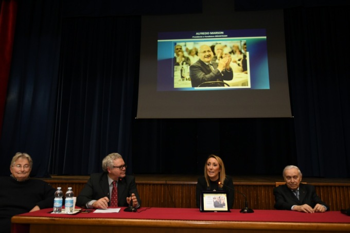 Alfredo Marson omaggiato con la Guirlande d’Honneur