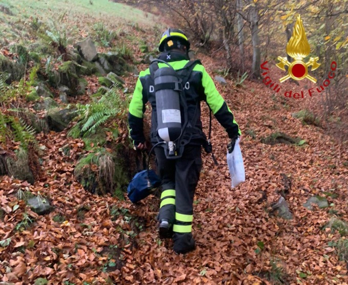 Salma recuperata sul Bisbino