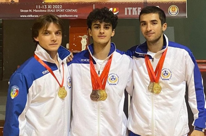 Campioni del mondo di karate in Macedonia