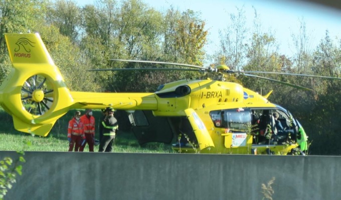 Maxi incidente sulla SS36