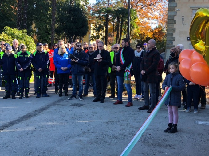 Grande festa a Olgiate: inaugurata la cucina attrezzata al parco di Villa Peduzzi