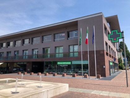 Piazza Italia a Olgiate Comasco