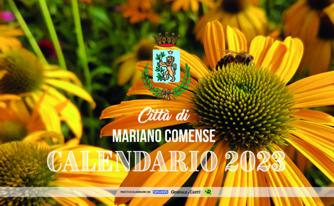 Arriva “Mariano in Arte”, il calendario 2023 realizzato da Comune, Giornale di Cantù e agenzia VRarts