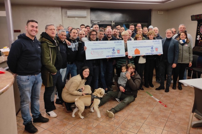 Travolgenti Eagles e Pesi Massimi: raccolti 47mila euro per Abilitiamo e Quelli che con Luca