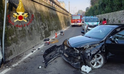 Tremendo incidente a Lomazzo: coinvolte tre vetture e un ferito in ospedale