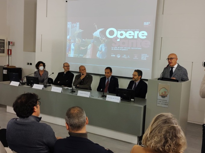 Il Beato Angelico Illumina la città: “Opere sante” un vero regalo di Natale per Lecco