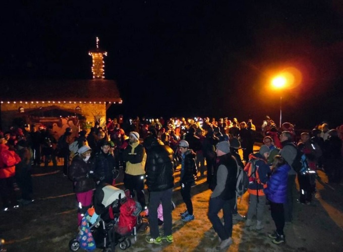 Cornizzolo, questa sera la fiaccolata