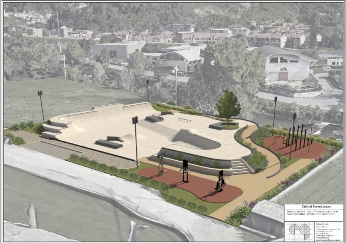 Skatepark, presto realtà sulle sponde del Lambro