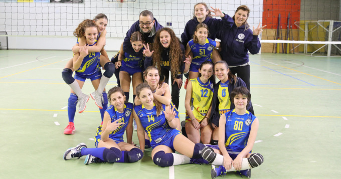 Volley under 14 femminile: Virtus Cermenate fa tripletta contro il Portichetto