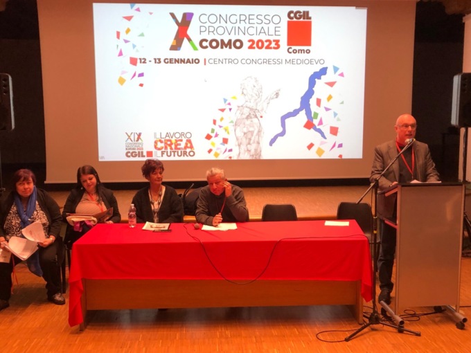 Congresso provinciale Cgil Como dedicato alle criticità del lavoro