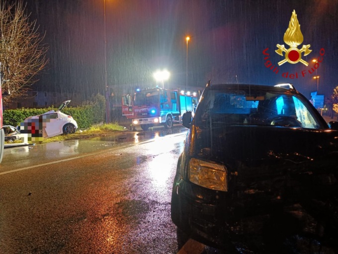Maxi incidente a Canzo