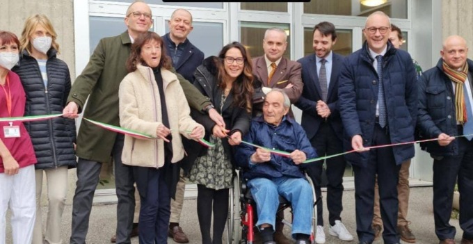 Il ministro Locatelli all’inaugurazione del nuovo padiglione della rsa Ca’ d’Industria