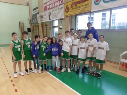 Basket giovanile Erba U13 al Trofeo Citterio