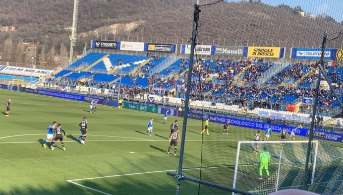 Brescia-Como, vittoria dei lariani grazie a Baselli