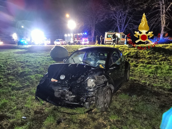 Incidente a Valbrona: tre persone in ospedale SIRENE DI NOTTE