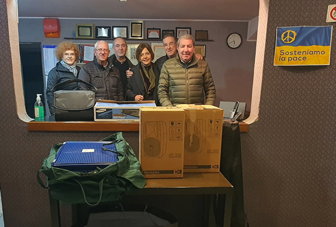 Albatros Cantù ha chiuso e ha donato ad altre associazioni fondo cassa e attrezzature
