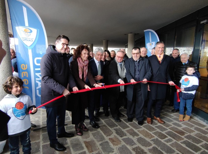 Cantù Next, inaugurata la nuova sede: il futuro della Pallacanestro Cantù è adesso – FOTO E VIDEO
