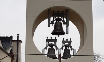 Suonano le campane: finalmente anche Beregazzo ha il suo campanile