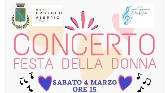 Un concerto per la festa della donna: l’iniziativa della Pro Loco di Alserio