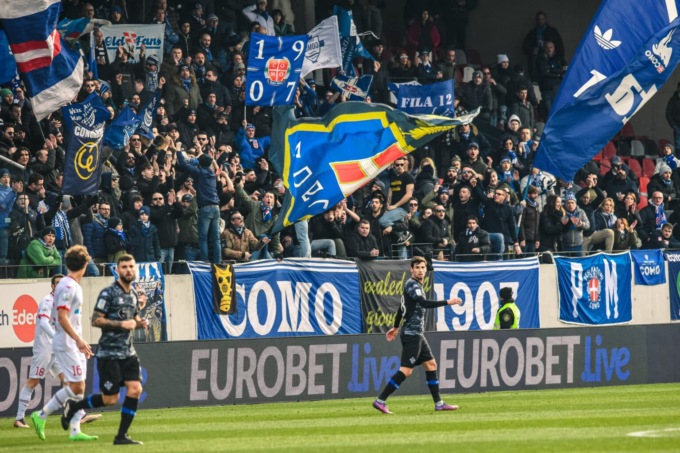 Como 1907: arriva il Daspo per tre tifosi coinvolti negli scontri a Villa di Tirano
