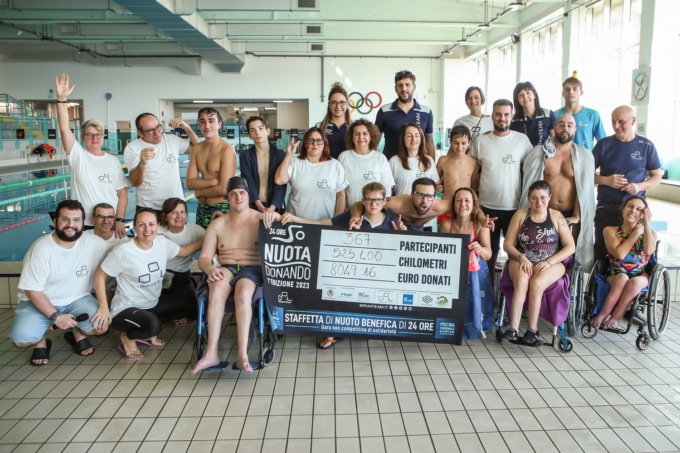 Successo per la “Nuota Donando” della Briantea84: raccolti 8mila euro
