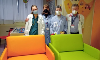 Giornata delle Malattie Rare: Abio dona due poltrone letto alla Pediatria del Sant'Anna