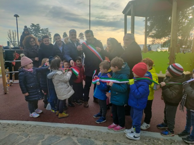Il Ministro Locatelli a Cermenate per l’inaugurazione del Parco Scalabrini