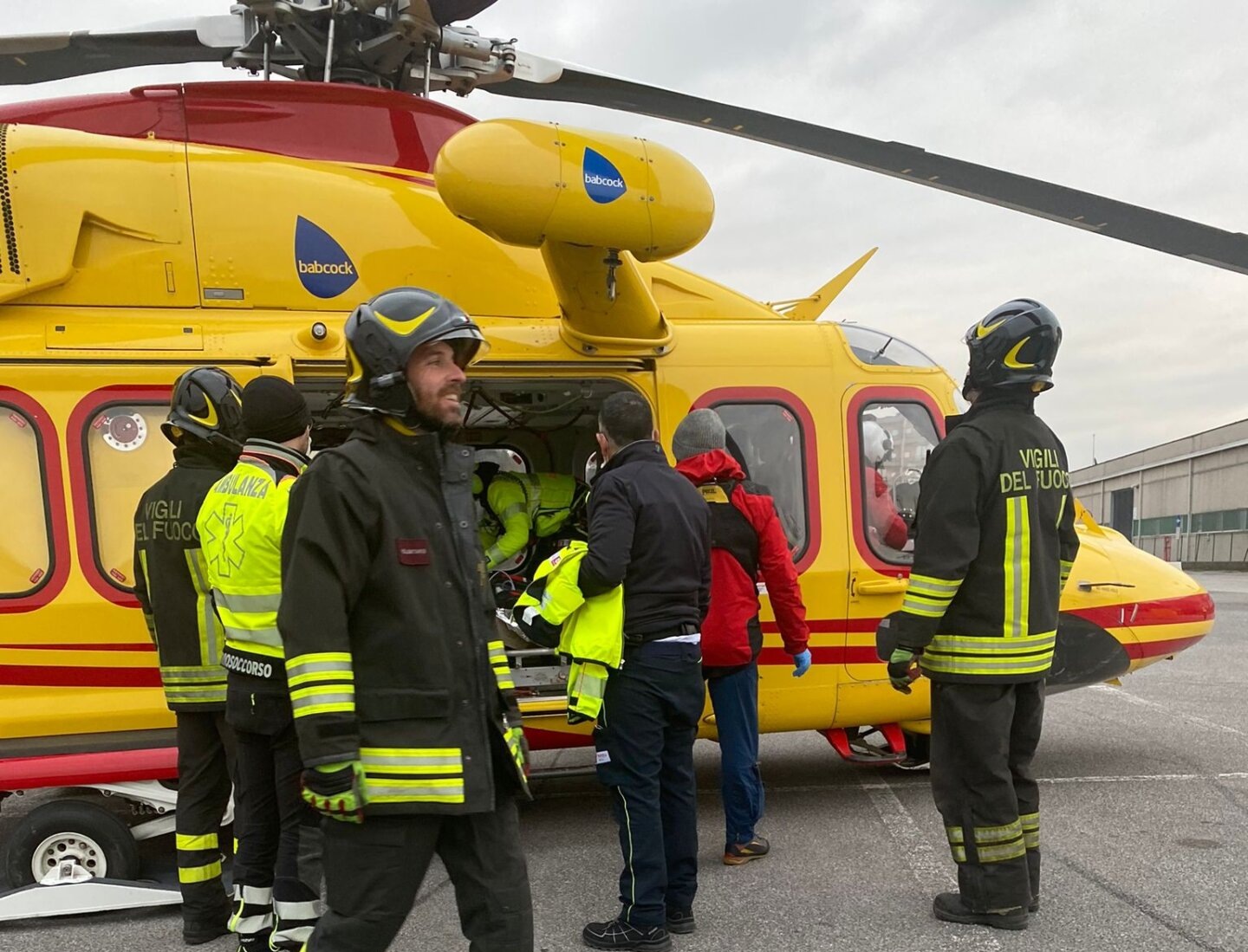 Incidente sul lavoro a Erba