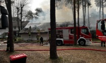 Grosso incendio alla Pinetina: prendono fuoco gli spogliatoi del Golf Club