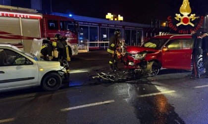 Frontale a Fino Mornasco: due feriti in ospedale