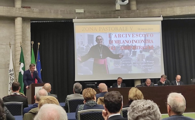 I sindaci incontrano l’arcivescovo Delpini, Moscatelli: “Illustrate tematiche che necessitano di attenzione”
