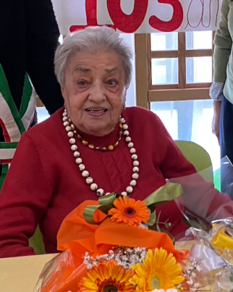 Maria Pontiggia, 103 anni: compleanno da record in Casa anziani