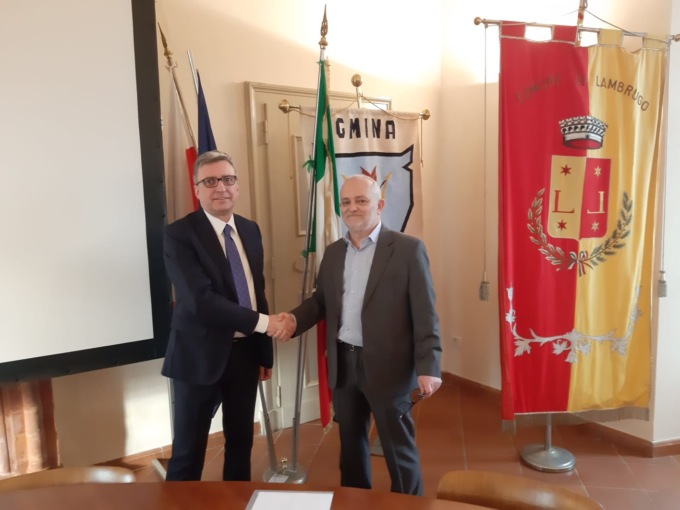 Il prefetto Andrea Polichetti a Lambrugo