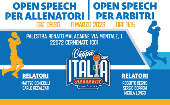 Cantù si prepara alle Finals di Coppa Italia: sabato in programma due eventi imperdibili