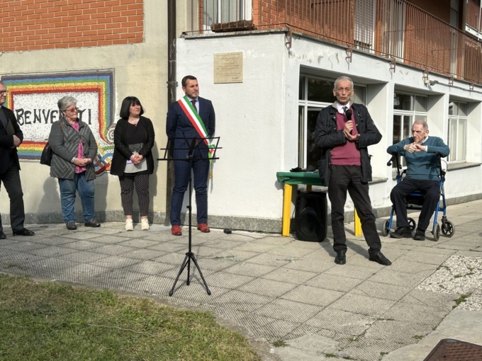 Applausi, commozione e sorrisi: Casa anziani  intitolata a Lanfranco Bianchi