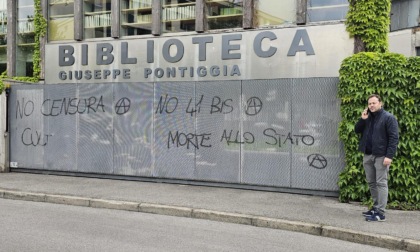 Nuove scritte anarchiche a Erba, Zoffili: "Fatto gravissimo"